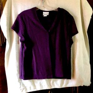 Purple blouse